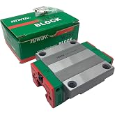 HIWIN Linear Guide HGW25CC HGW25 HGW25CCZ0C HGW25CCZAC GK Block Linear Carriage/Slider/Rail Bearings Motion Control for CNC Machine Parts 3D Printer Automation Industry Semi-Conductor