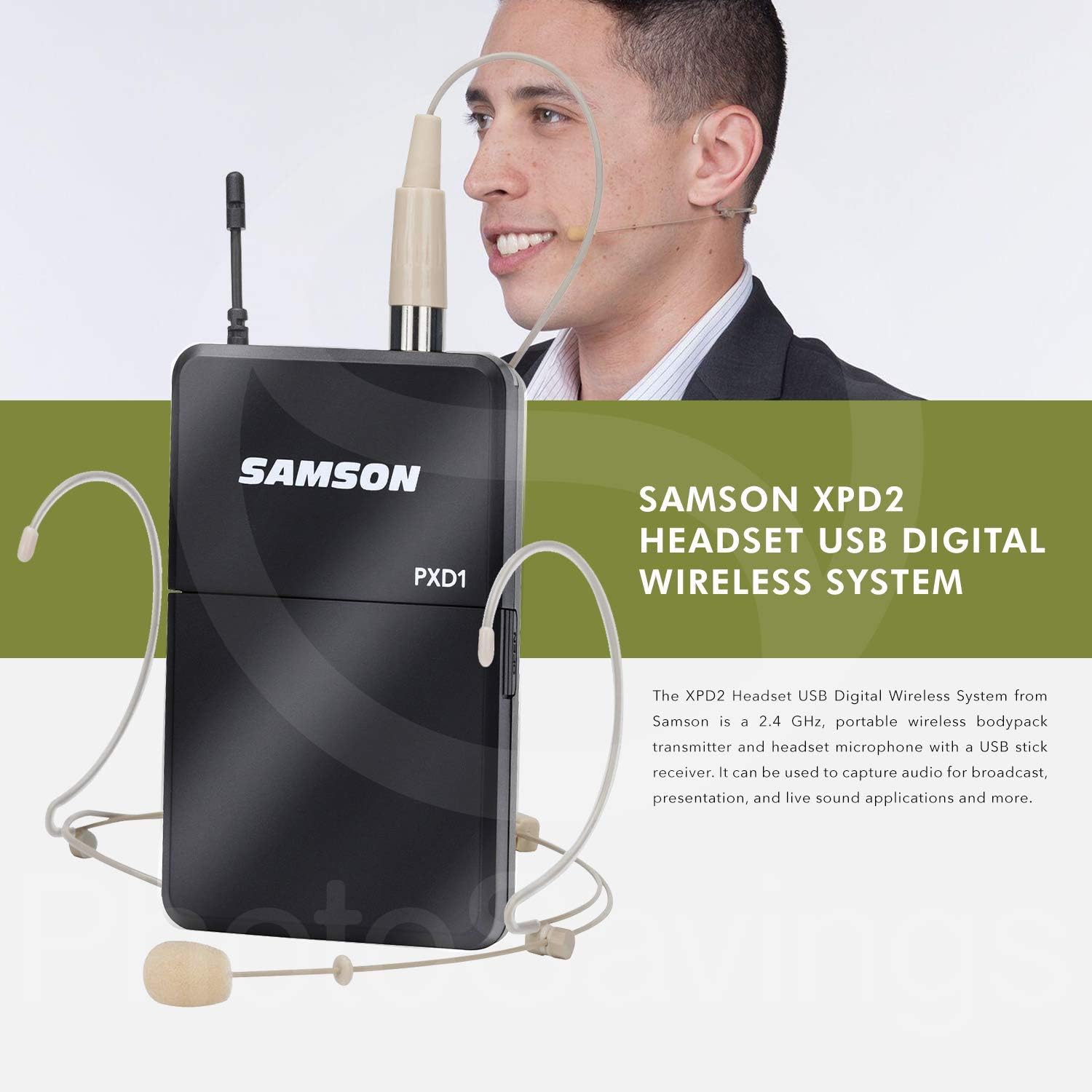 Samson Xpd2 Usb Digital Wireless System 