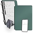 Rocketbook Pro 2.0 Reusable Professional Smart Notebook, Letter Size 8.5x11, Green - Lined & Dot Grid Pages, App-Connected, Erasable, Premium Cover, Ideal for Work Notes and Business Meetings