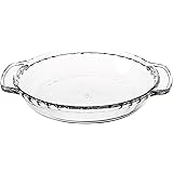Anchor Hocking 77886 Fire-King Deep Pie Baking Dish, Glass, 9-Inch