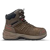New Balance Calibre Composite Toe Work Boots for Men - EH, PR, Non-Slip Leather Safety Shoes for Industrial & Construction