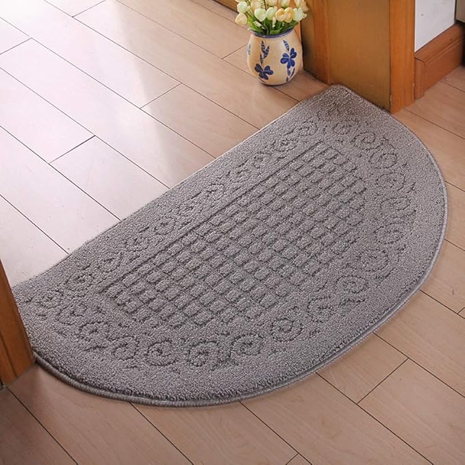 HB Bathroom Felpudo de Entrada,Semicircular Alfombra Exterior Interior