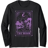 Poppy Playtime Experiment 1188 CatNap The Moon Tarot Card Long Sleeve T-Shirt