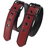 QUYUWOWO Armband Leather Harness for Man Adjustable Armband Harness Belt 2pcs