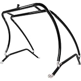 HECASA Universal Wakeboard Tower | Compatible with Most Boats Inboard Outboard Motor Boat Wake Tower Aluminium Black Powder Coated