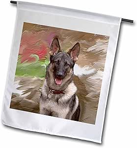 Amazon.com : 3dRose fl_3937_1 German Shepherd Garden Flag, 12 by 18