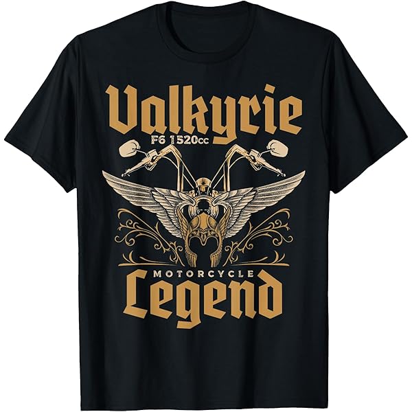 Amazon.com: Valkyrie Motorcycle T-Shirt F6 1520cc Motorcycle
