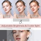 Funtouch Large Lighted Vanity Mirror 88 LEDs 10X Magnification 360° view 3