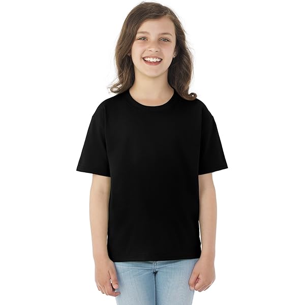 Amazon.com: Fruit of the Loom Youth 5 oz. HD Cotton™ T-Shirt XS