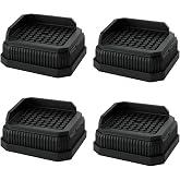 4‑Pack 1‑Inch Stackable Treadmill Riser Blocks for Gym &amp; Home Use | DIY Adjustable Height, Leveling &amp; Uphill Training, Stackable Design, Heavy Duty 4000 lbs