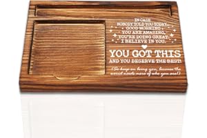 FOKCBOCM I Believe in You You Got This Inspirational Table Decor, Job Promotion Gifts for Women Men, Motivational Gifts for Coworker Employee Friends Daughter Sister Self-Stick Note Pad Holders-DW35