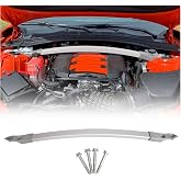 ALMULOO Strut Tower Brace Mounting Kit Compatible with 2016-2023 Camaro | Front; Compatible with 2016-2023 Chevy Chevrolet Camaro; Replacement for 84125309 Aluminum Silvery