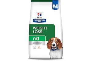Hill's Prescription Diet r/d Weight Reduction Chicken Flavor Dry Dog Food, Veterinary Diet, 8.5 lb. Bag