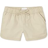 The Children's Place Girls' Twill Pull on Shorts