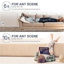 iPhone Charger Fast Charging 2 Pack Type C Wall