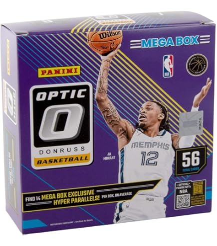 Amazon.com: 2022-23 Donruss Optic Basketball Trading Card Mega Box