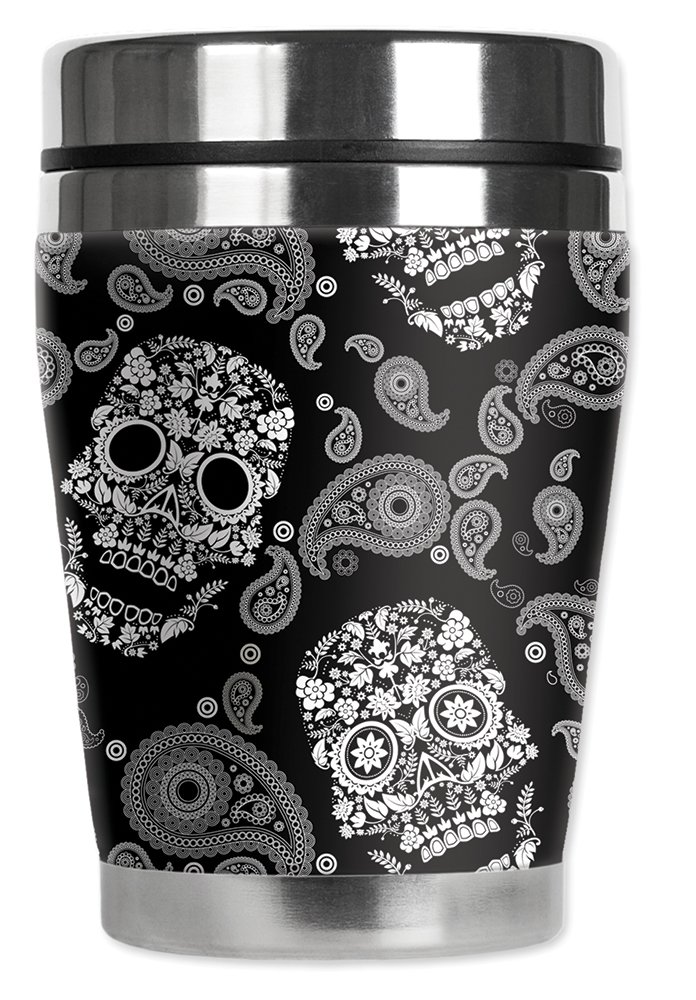 Mugzie Azúcar Blanco de calaveras
