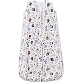 TADO MUSLIN Toddler Sleep Sack 1-2T, 0.5 TOG Lightweight Wearable Blanket, 100% Organic Cotton Muslin, Sleeveless, 2-Way YKK Zipper, OEKO-TEX Certified, 12-24 Months Sleeping Bag