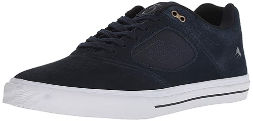 Emerica Men's Reynolds G6 Vulc Skate Shoe, Navy/White, Medium