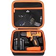 Tourmate Hard Travel Case for BLACK+DECKER 8V MAX* Cordless Drill with 43 Piece Accessories (BDCD8HDPK) / GardenJoy Cordless Power Drill Set with 30pcs Drill/Driver Bits（CASE ONLY）