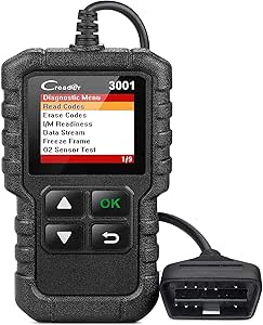 LAUNCH Creader 3001 OBD2 Scanner with Full(10) OBD2 Function ,Automotive Engine Fault Code Reader CAN Scan Tool for OBD2 Protocol Vehicles Since 1996 (2020 Upgradable Version)