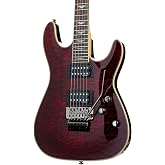 Schecter Omen Extreme-6 FR Electric Guitar - Black Cherry