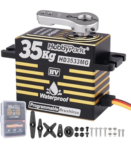 Amazon.com: Sanwa 107A54478A PGS-LH II Low Profile brushless Servo