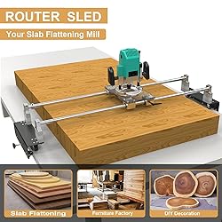 Router Sled, Slab Flattening Jig, DIY Woodworking