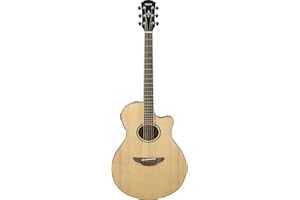 Yamaha APX600 NA Thin Body Acoustic-Electric Guitar, Natural