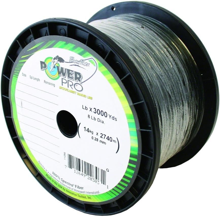 Power Pro Spectra Fiber Braided Fishing Line