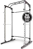 Fitness Reality 810XLT Super Max Power Cage with Optional Lat Pull-down Attachment and Adjustable Leg Hold-down