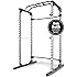 Fitness Reality 810XLT Super Max Power Cage with Optional Lat Pull-down Attachment and Adjustable Leg Hold-down