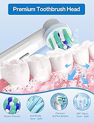 Umisr Replacement Toothbrush Heads Compatible with