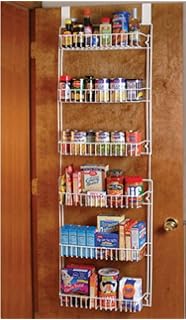 Amazon Com Over The Door Spice Rack Wall Mount Pantry Kitchen 8