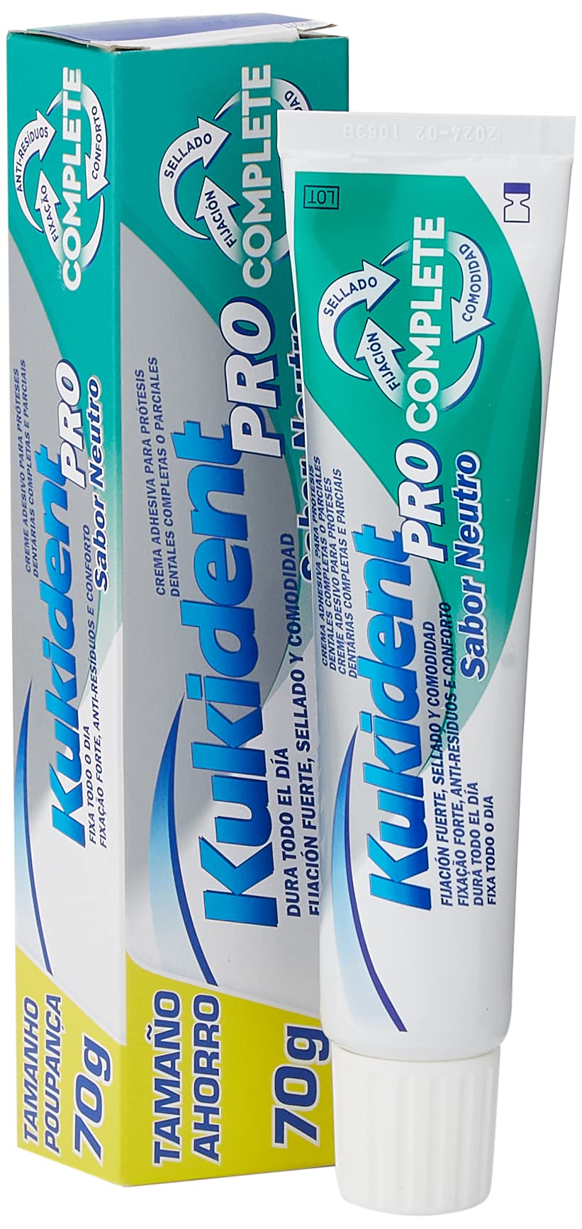 Kukident Pro Complete Dental Adhesive Neutral Flavour 70g