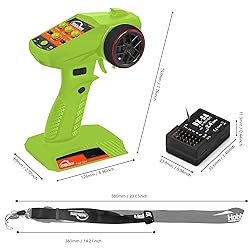 Hobby Fans RC Radio System 4CH 2.4G RC Transmitter
