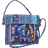 Laurel Burch Mythical Dogs Crossbody (Multi)