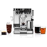 Ninja Luxe Café Pro Series, Espresso Machine, Drip Coffee, Cold Brew, Hot Water, Integrated Tamper, Built-in Grinder, Hands-F
