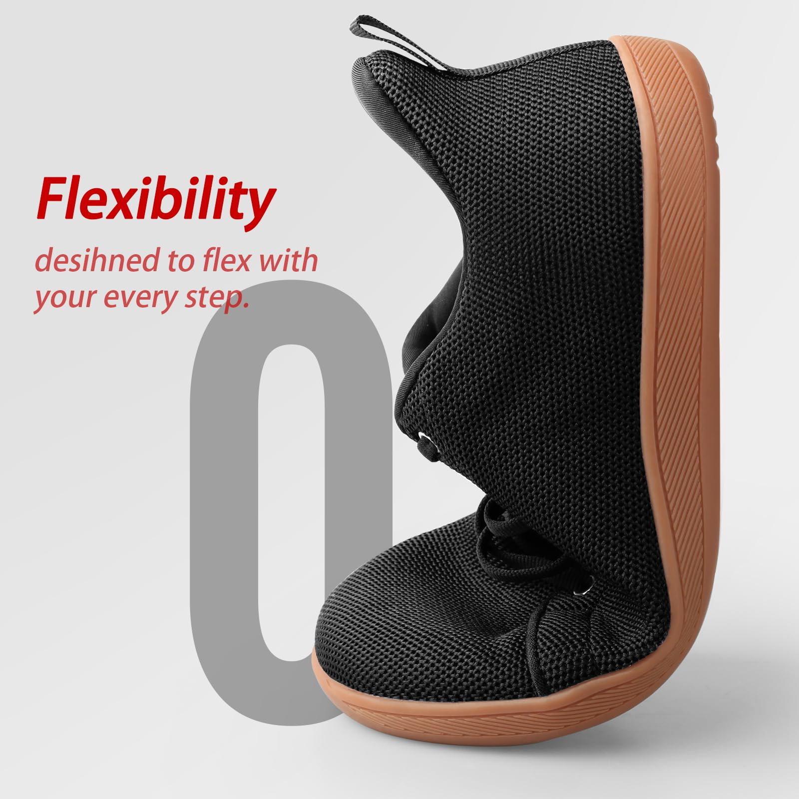 BUHCFBO Unisex Wide Toe Barefoot Shoes for Mens Womens Minimalist Cross-Trainer Shoes Walking for Men Women Zero Drop Sole Trail Running Sneakers Tennis Gym Workout,Black 8