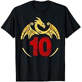 10th Birthday Gift Dragon Shirt T-Shirt