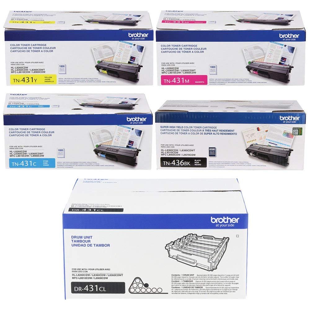 Brother MFC-L8900CDW Toner Cartridge Set