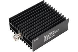 BECEN 200Watt 4.3-10 Mini DIN Male RF Dummy Load,DC to 3GHz 50 Ohm，Combine The use of Vector Network Analyzer，Spectrum Analyzer，Oscilloscope， Signal Generator
