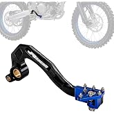 JFG RACING Dirt Bike Rear Brake Foot Pedal Lever for CRF250R 450R/CRF450RX | CNC motorcycle brake lever,foldable design,adjustable design,for YZ450F 2010-2023,for YZ450FX 2016-2023,for WR450F 12-23,blue
