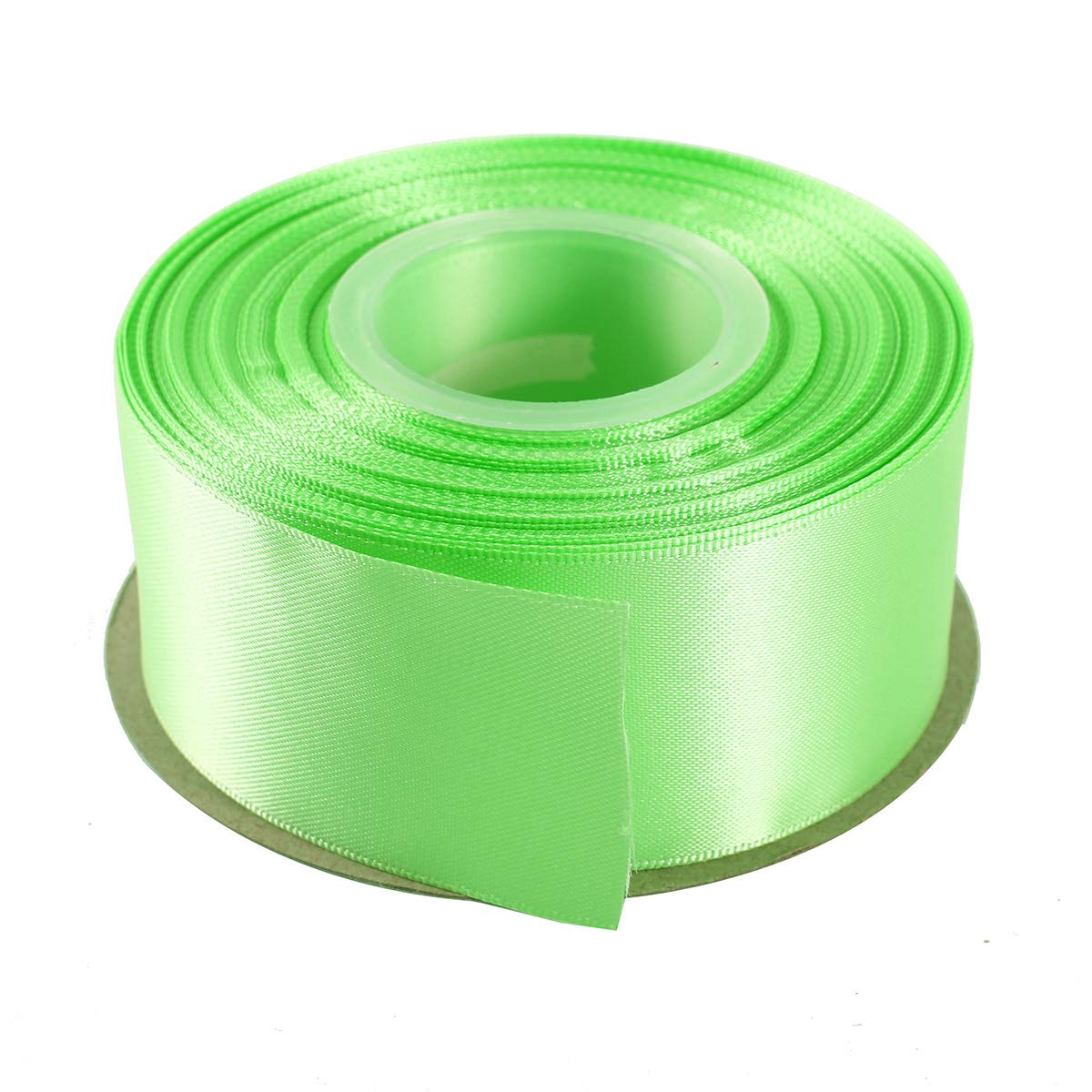 ITIsparkle 38mm Double Faced Satin Ribbon 22 Meters-Roll Set for Gift Wrapping Party Favor Hair Braids Hair Bow Baby Shower Decoration Floral Arrangement Craft Supplies, Mint Ribbon