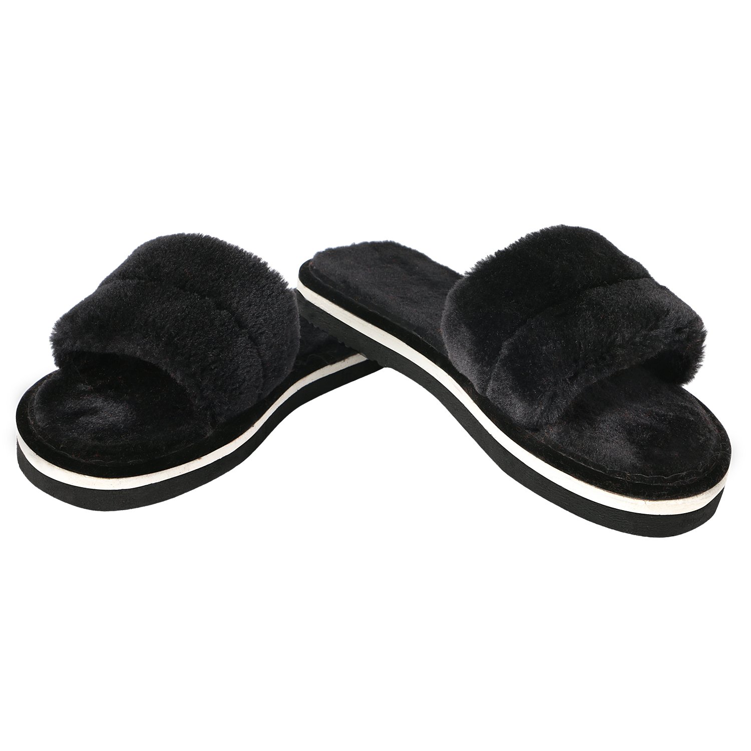 hd women's fur winter special chappal