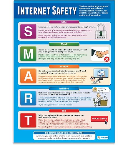 Computer Health And Safety Poster