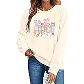 UNIQUENOE Magic Kingdom Sweatshirts for Women Magical Tshirt Family Vacation Tee Castle Graphic Long Sleeve Tops