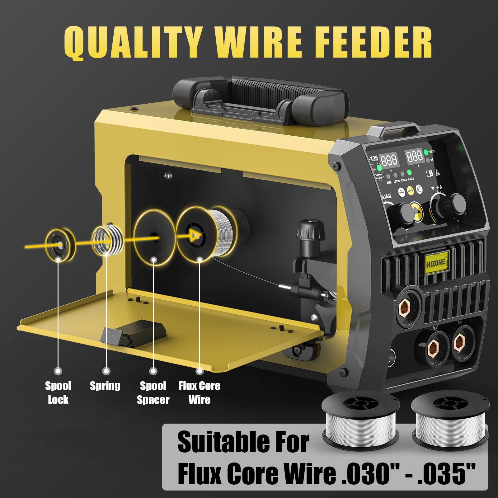 Mua 135A MIG Welder, 110V Flux Core MIG Welder/Lift TIG/Stick 3 in 1 ...
