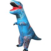 Inflatable Dinosaur Costume for Kids and Adults, Blow Up Party Suit | for Halloween Cosplay Party,Fancy T-rex Costume Outfit