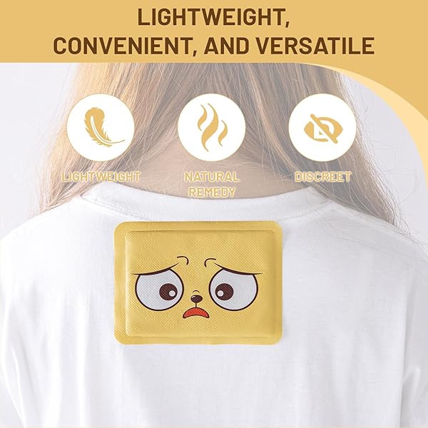 BODY WARMERS WITH ADHESIVE-10 RANDOM EXPRESSIONS-10 INDIVIDUAL WARMERS